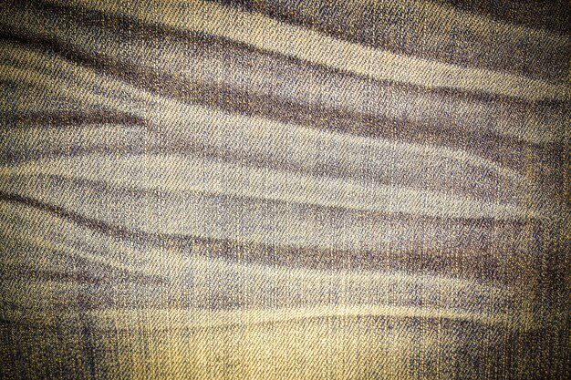 Vintage texture of blue jeans.