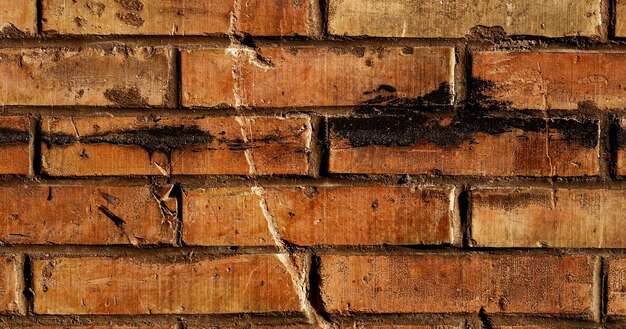 vintage textured brick wall