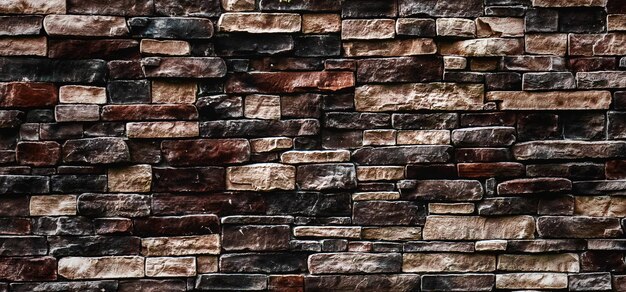 vintage textured brick wall