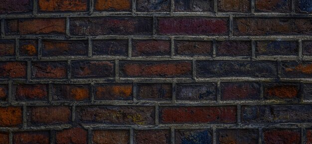 vintage textured brick wall