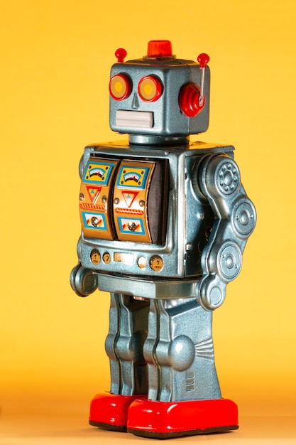 빈티지 깡통 로봇 장난감