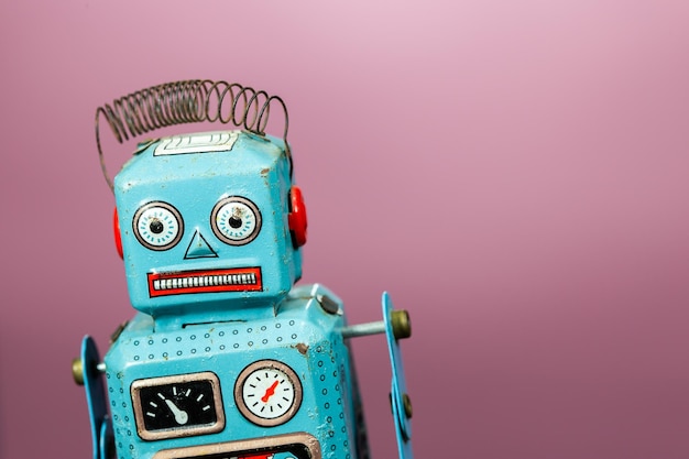 ビンテージスズおもちゃロボット