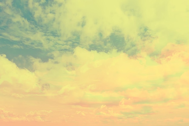 vintage tinted sky background, abstract art clouds