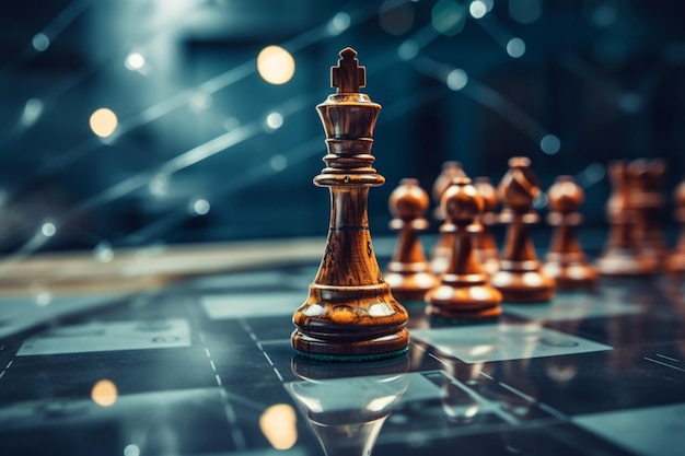 Chess, a metaphor for a businessmans game plan, strategy, and tactical  prowess Vertical Mobile Wallpaper AI Generated 31596790 Stock Photo at  Vecteezy