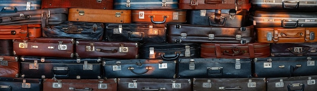 vintage travel suitcases set of old suitcases vintage travel bags