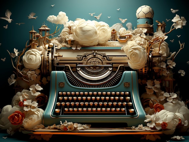 Vintage Typewriter Retro Inspiration Unleashed