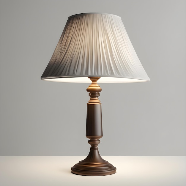 Vintage verlichting van een tafellamp met antieke charme en elegantie