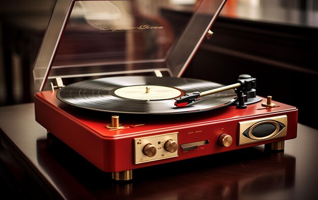 Vintage Vinyl Elegance