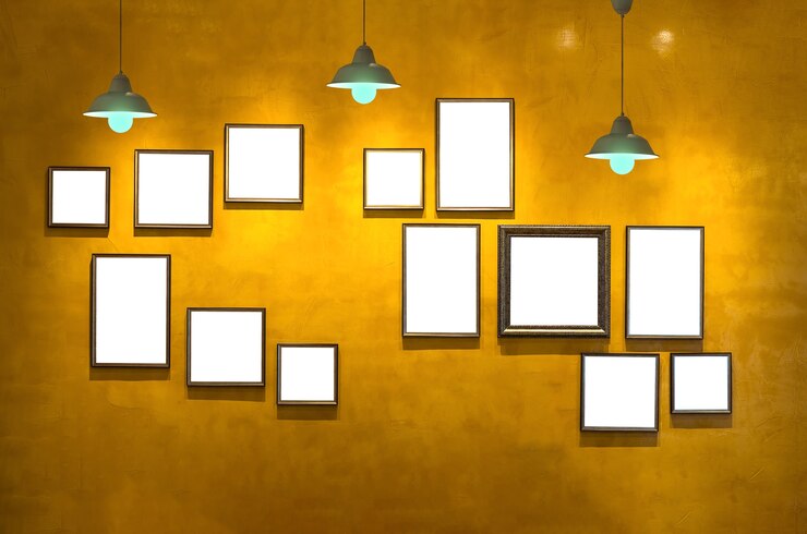 Poster in different shapes and sizes 