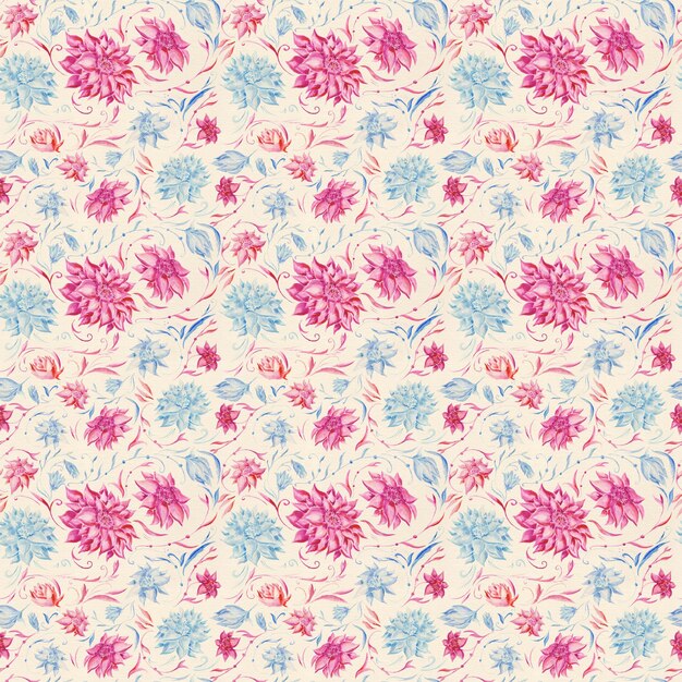 Vintage watercolor pattern