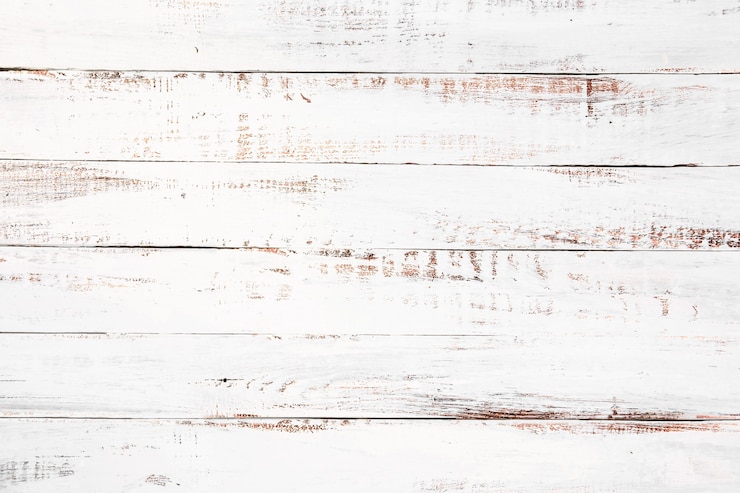 Photo vintage white wood background - old weathered wooden plank painted in white color.