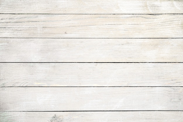 Photo vintage white wood background - old weathered wooden plank painted in white color.