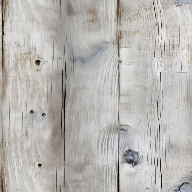 Vintage Whitewashed Wooden Surface