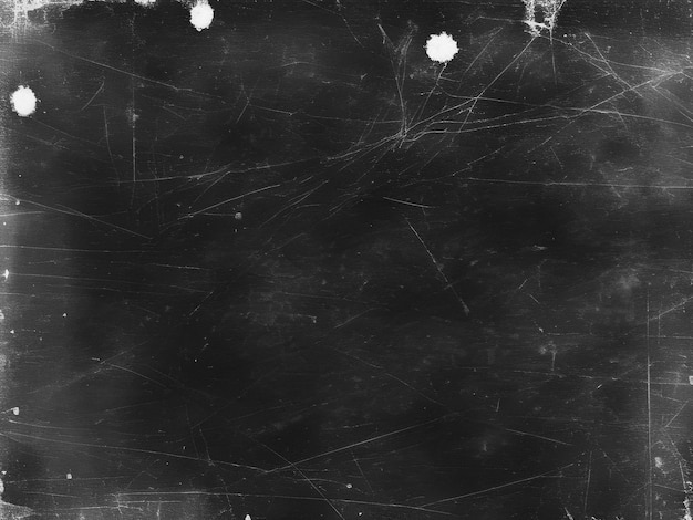 Foto vintage zwart gekrast grunge achtergrond met oude film effect abstracte donkere textuur voor ontwerp