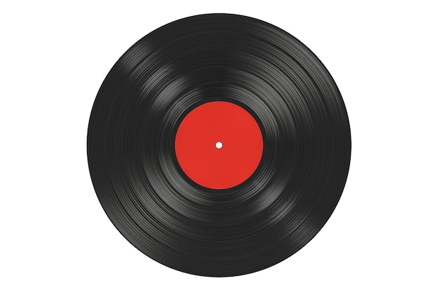 Photo vinyl record 3d rendering