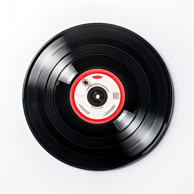 A vinyl record compact LP