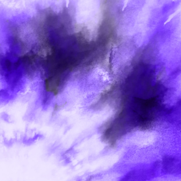 Violet background watercolor paint background