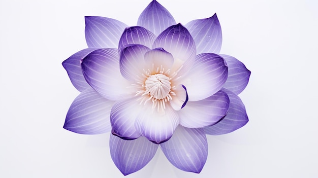 Виолетовый цветок: взгляд с воздуха на красоту цветов