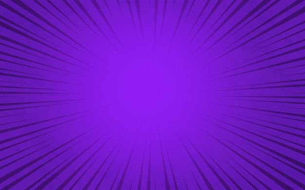 violet burst comic zoom rays colorful cartoon background