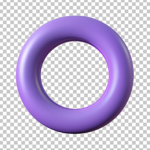 Photo violet circle white on background