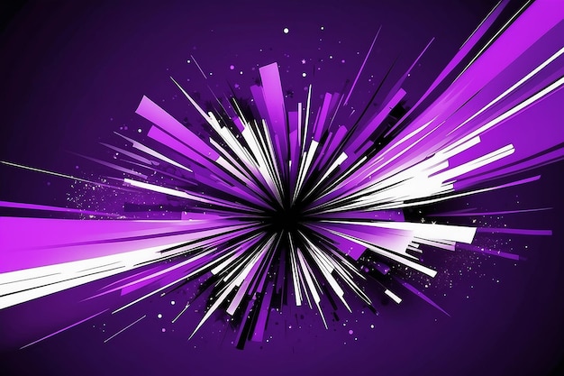 A violet color design with a burst abstract background