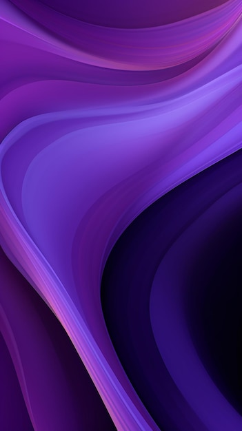 Violet Dreams Abstract Wallpaper in OLED Vector Art