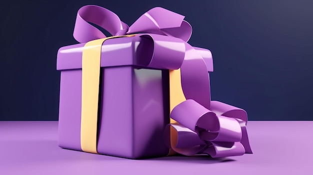 Violet Gift Wrapped for Holidays