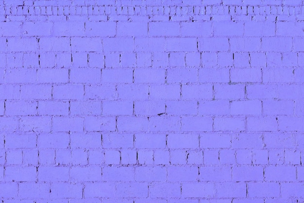 Violet plaster rough brick outside wall texture