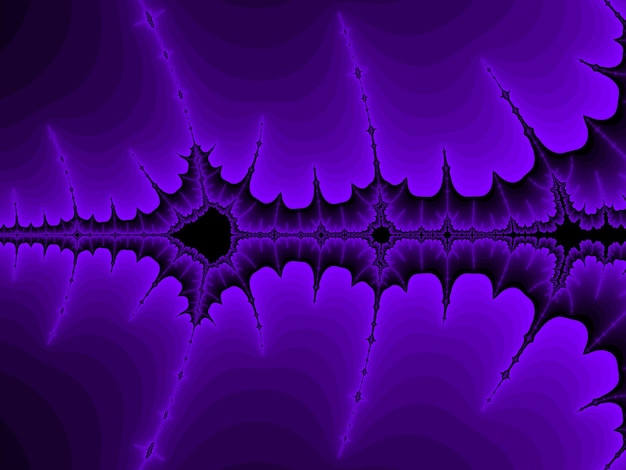 Violette fractal achtergrond