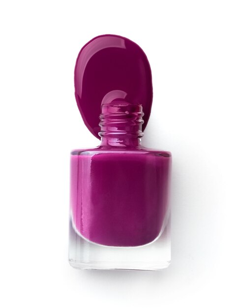 Violette nagellakfles