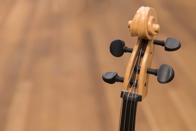 Strumento per violino con qualche spazio di copia