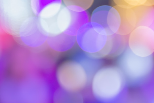 Viooltje bokeh met grote cirkelsachtergrond voor behang.