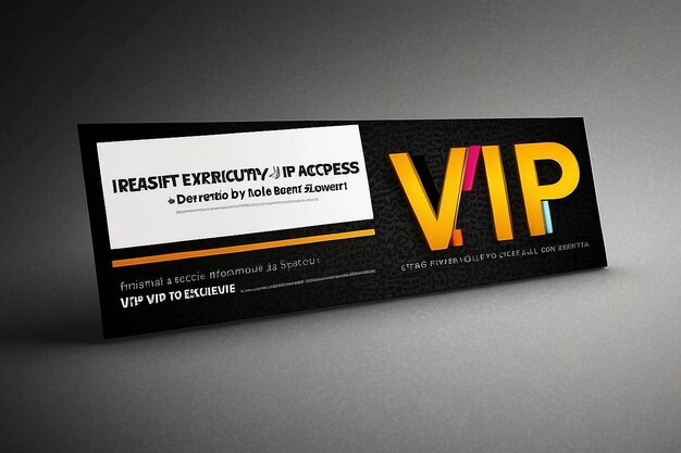 VIP or Exclusive Access