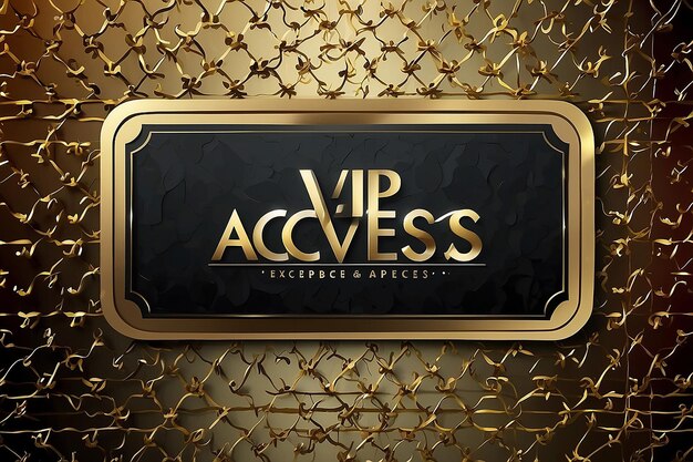 Photo vip or exclusive access