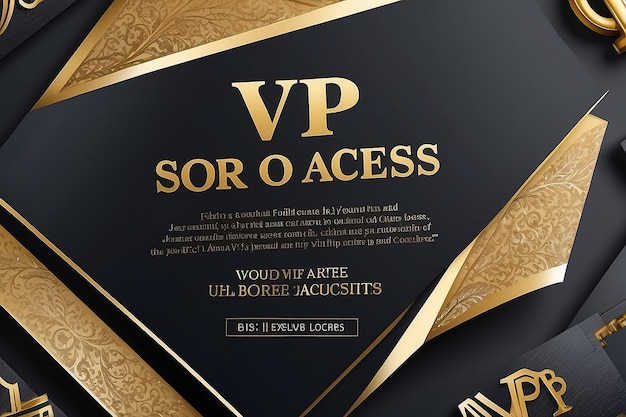 VIP or Exclusive Access