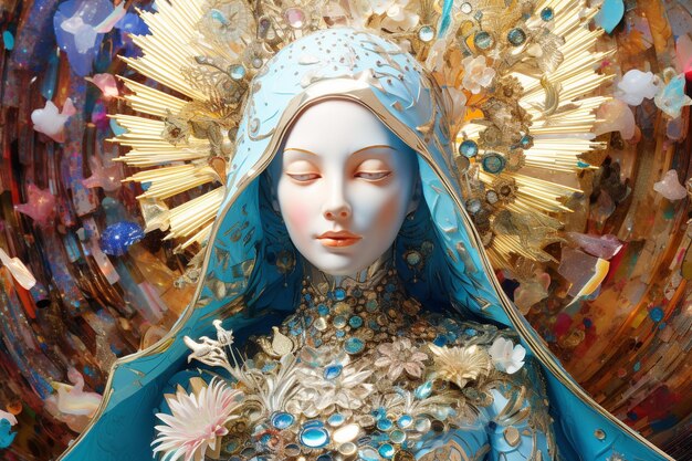 Virgen del Carmen Blessed Virgin Mary Faith Bible theology Mother of God Christianity carmel Mother of Jesus Christ One of the central figures of European and world culture