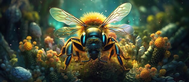 Virgo the Bee Sterrenbeeld Generatieve AI