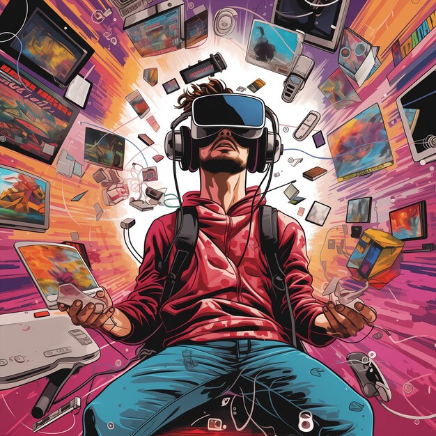 virtual gamer