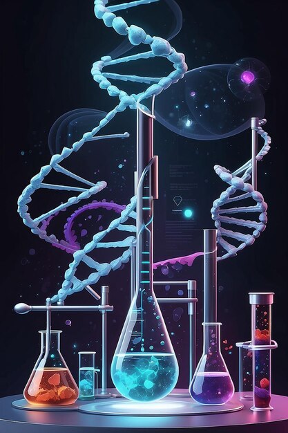 가상 인터페이스 DNA 과학 실험실 연구