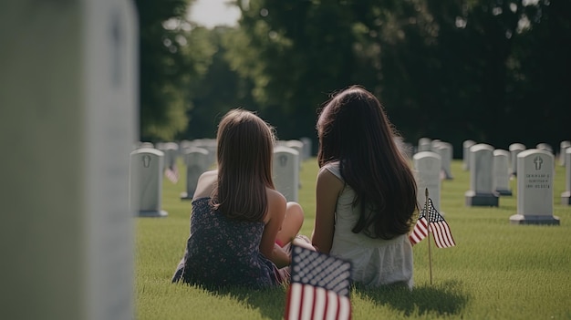 A virtual memorial allows individuals from all over the world to come together and honor the sacrifice and service of our fallen heroes Generated by AI