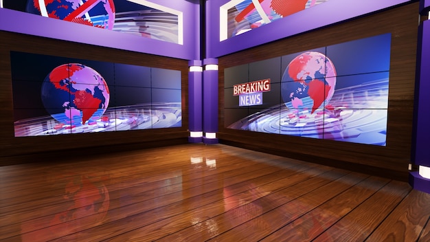  virtual news studio 