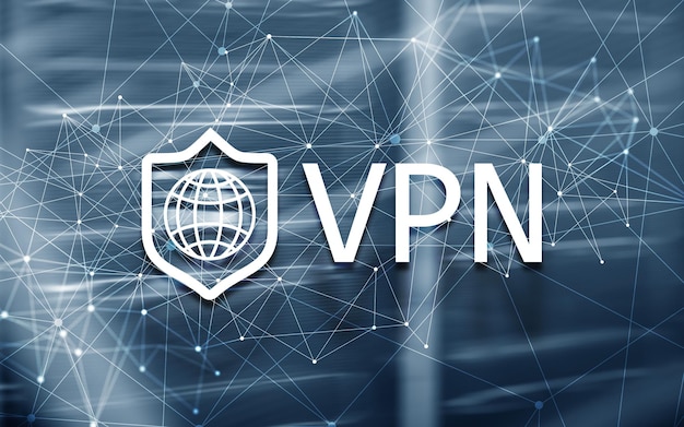 Virtual private network VPN New technology concept 2020