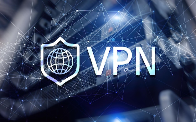 Virtual private network VPN New technology concept 2020