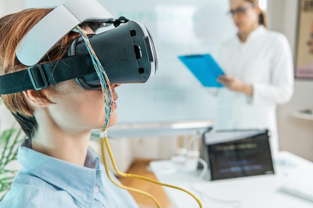 Virtual Reality Biofeedback-training