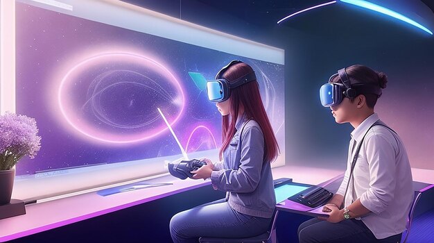 Virtual reality education in an interactive educational journey