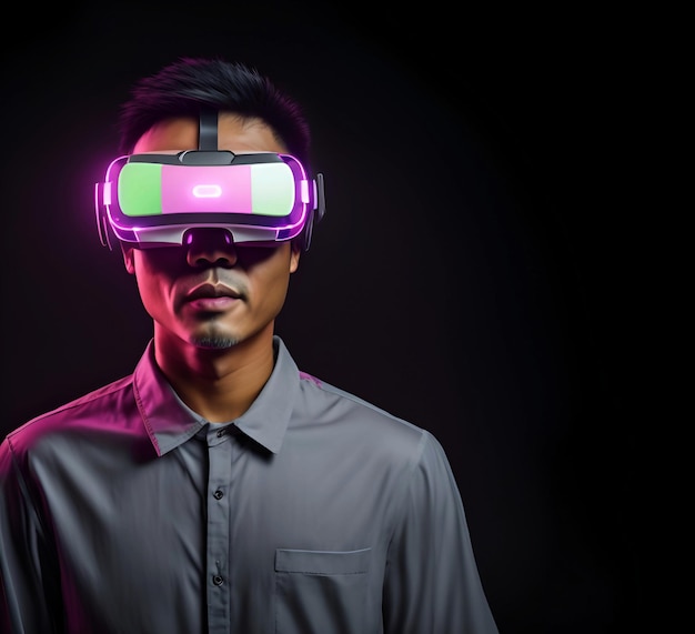 Virtual Reality Gaming and Technology for a Young Asian Male