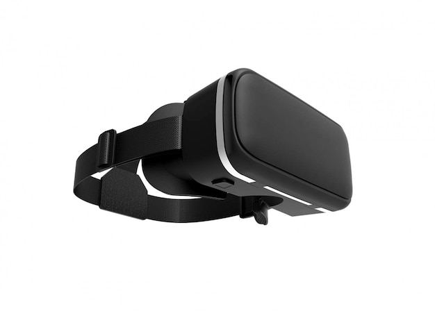 Virtual reality headset geïsoleerd