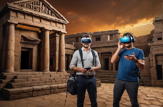 Foto esperienza di storia della realtà virtuale