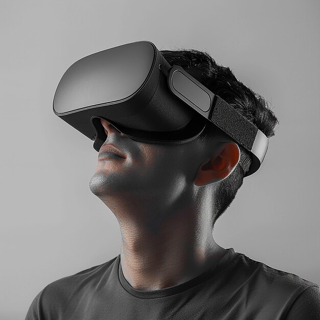 Photo virtual reality mockup