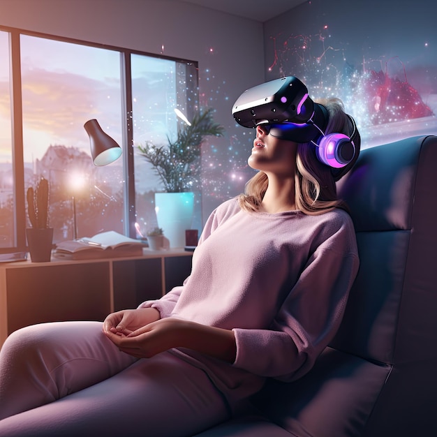 Virtual Reality Therapy Session